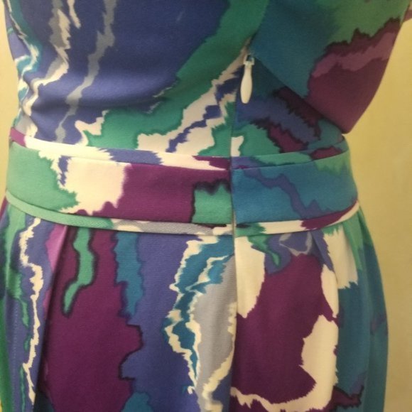 Walter multi - colored open back dress size S (E18) - Picture 10 of 11